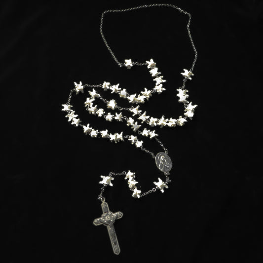 Bone Rosary w/ chain