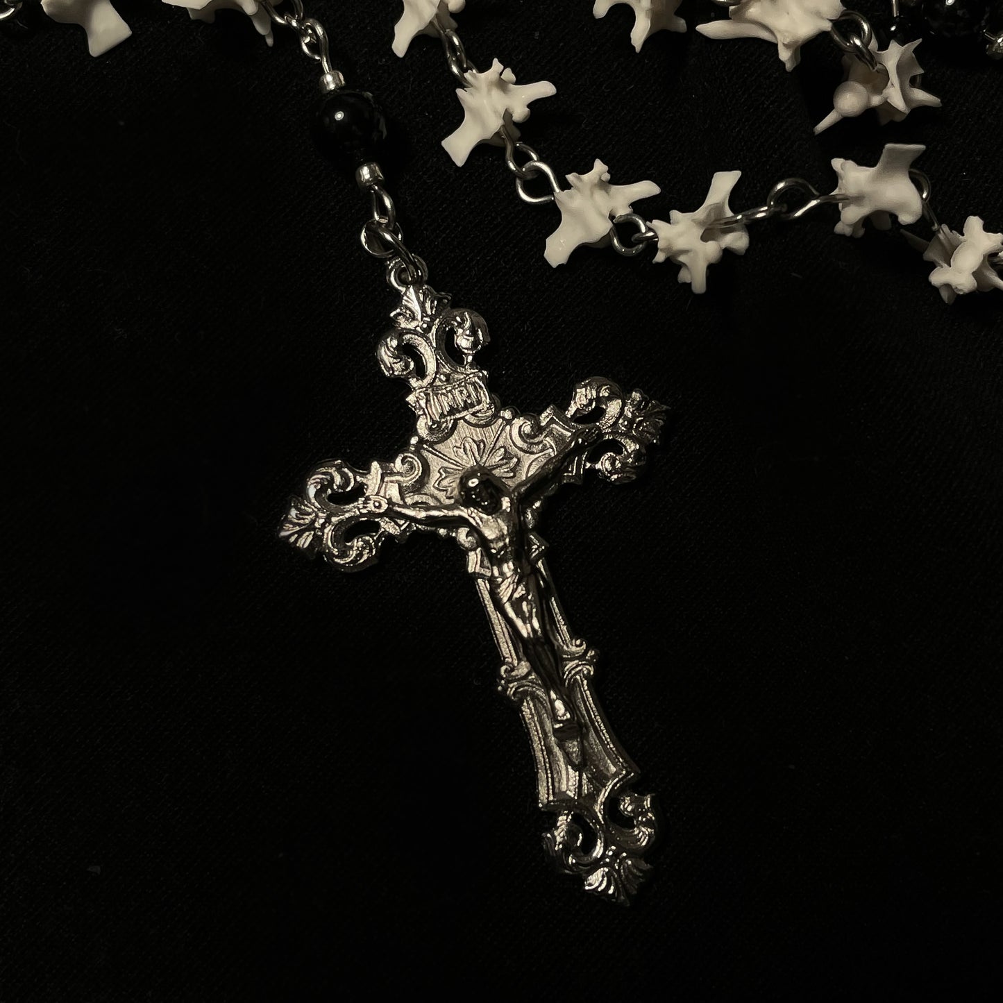 Sacred Heart bone rosary