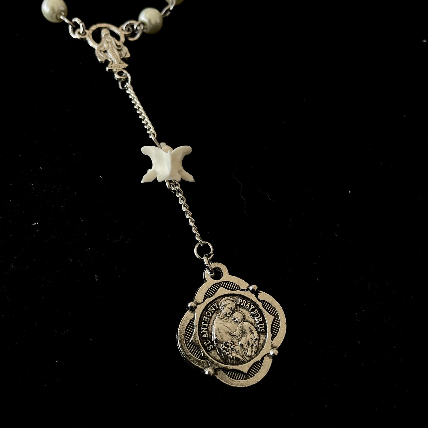 Half-length bone rosary