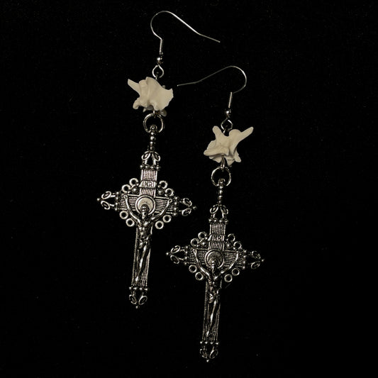 Cross earrings 012