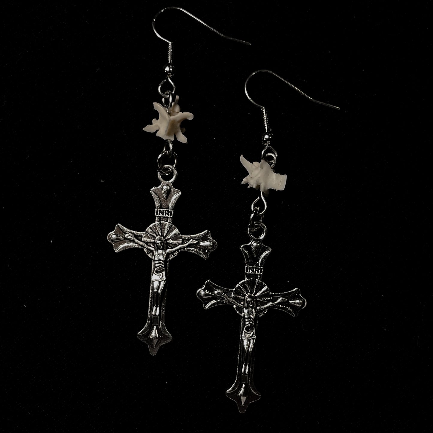 Cross earrings 003