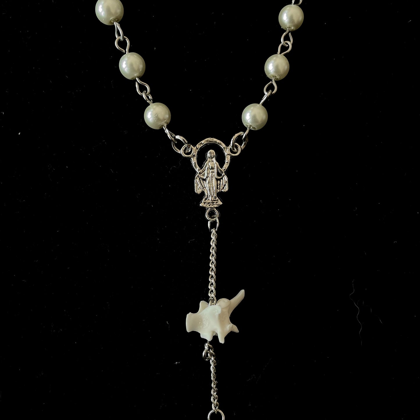 Half-length bone rosary