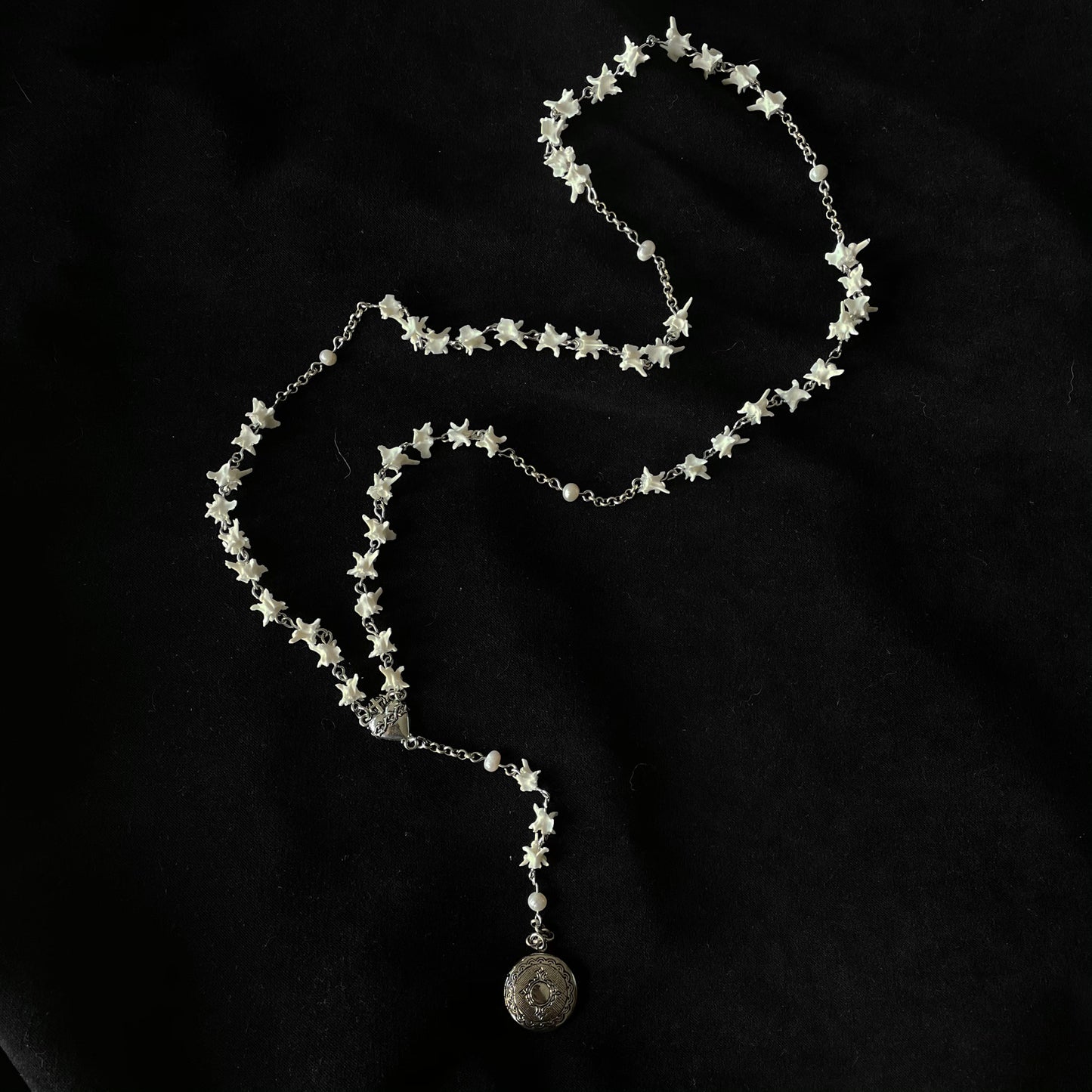 Pure heart bone rosary