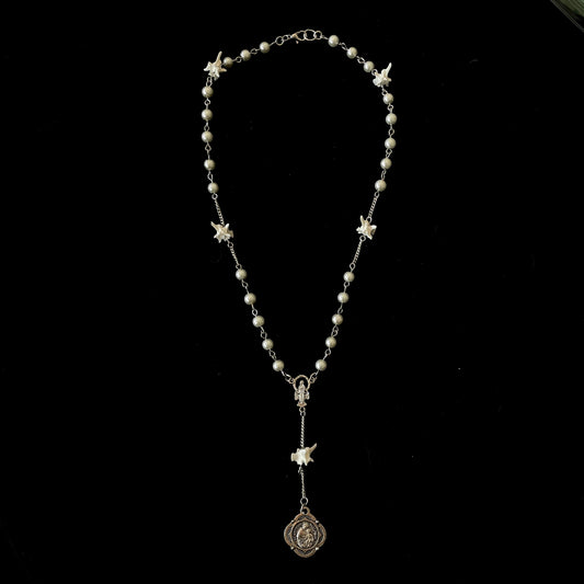 Half-length bone rosary