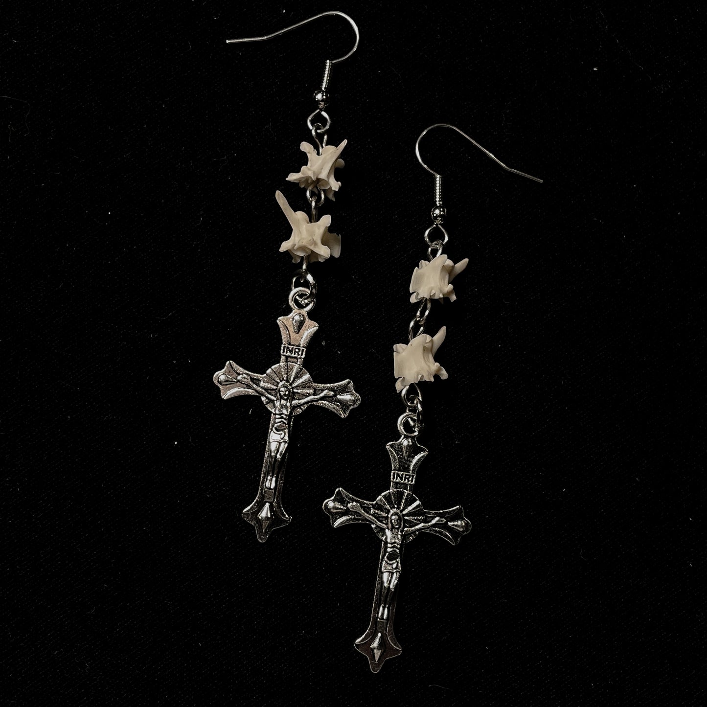 Cross earrings 004