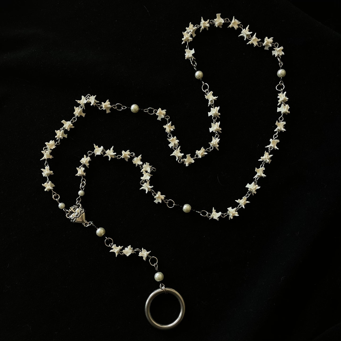 Pure Heart bone rosary